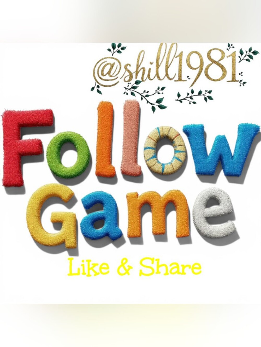 👣Follow Game👣 🫶Let's Go Girls🫶